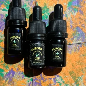 Gotas naturales de cannabis